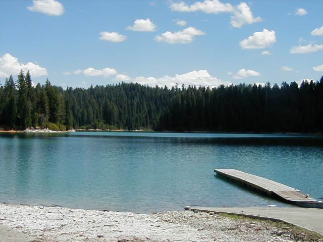 This is a picture of Sly Creek Reservoir