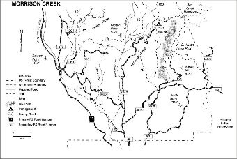 Morrison Creek Area Trail Map