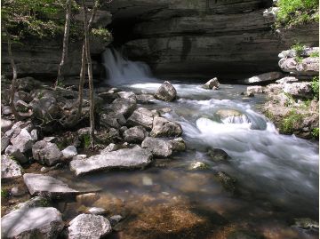 Blanchard Springs stream