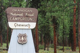 Chewuch Campground Sign