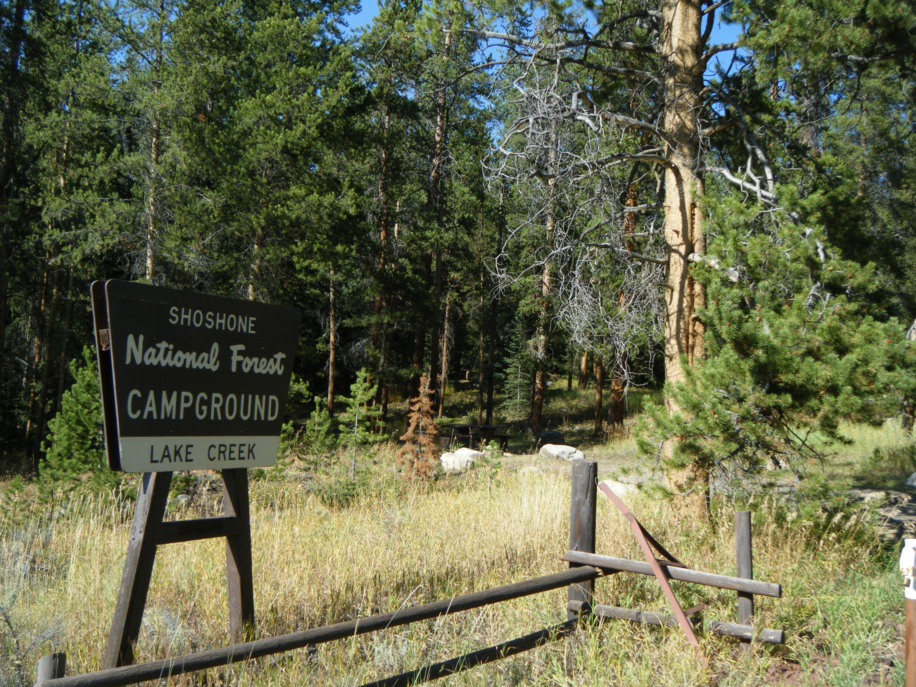 Photograph of Lake Creek Campground