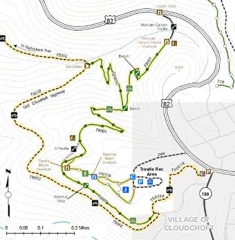 Trestle Trail Guide Map