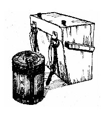 Illustration of food storage containers