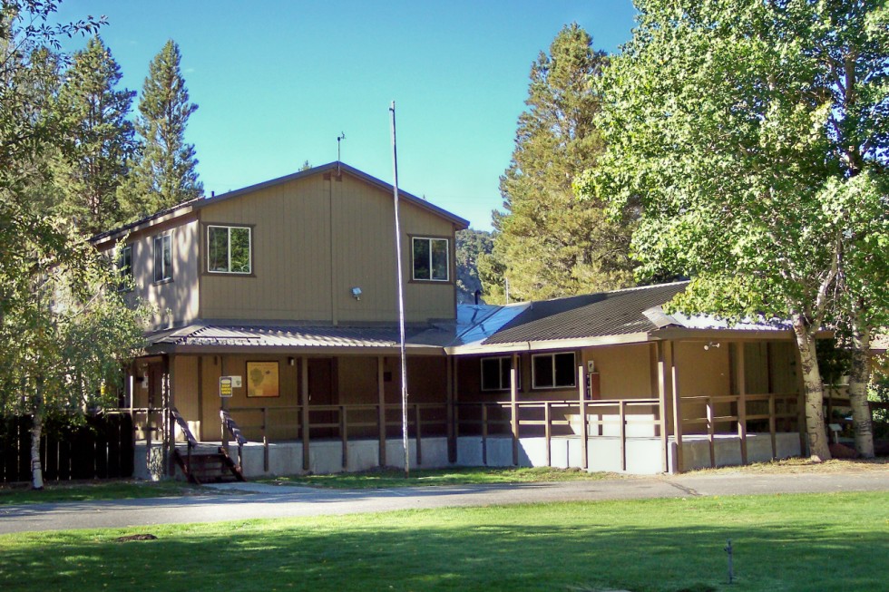 The Forest Service Office at Lee Vining