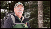 Outdoorsman and long-time Forest Service volunteer Pat Ellis. photo by Kelly Sprute, US Forest Service.