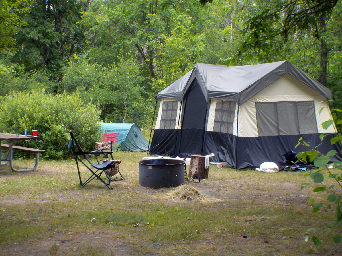 Gabions Campground - tent camping