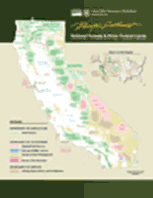 Map Of California National Forests Region 5   Maps & Publications