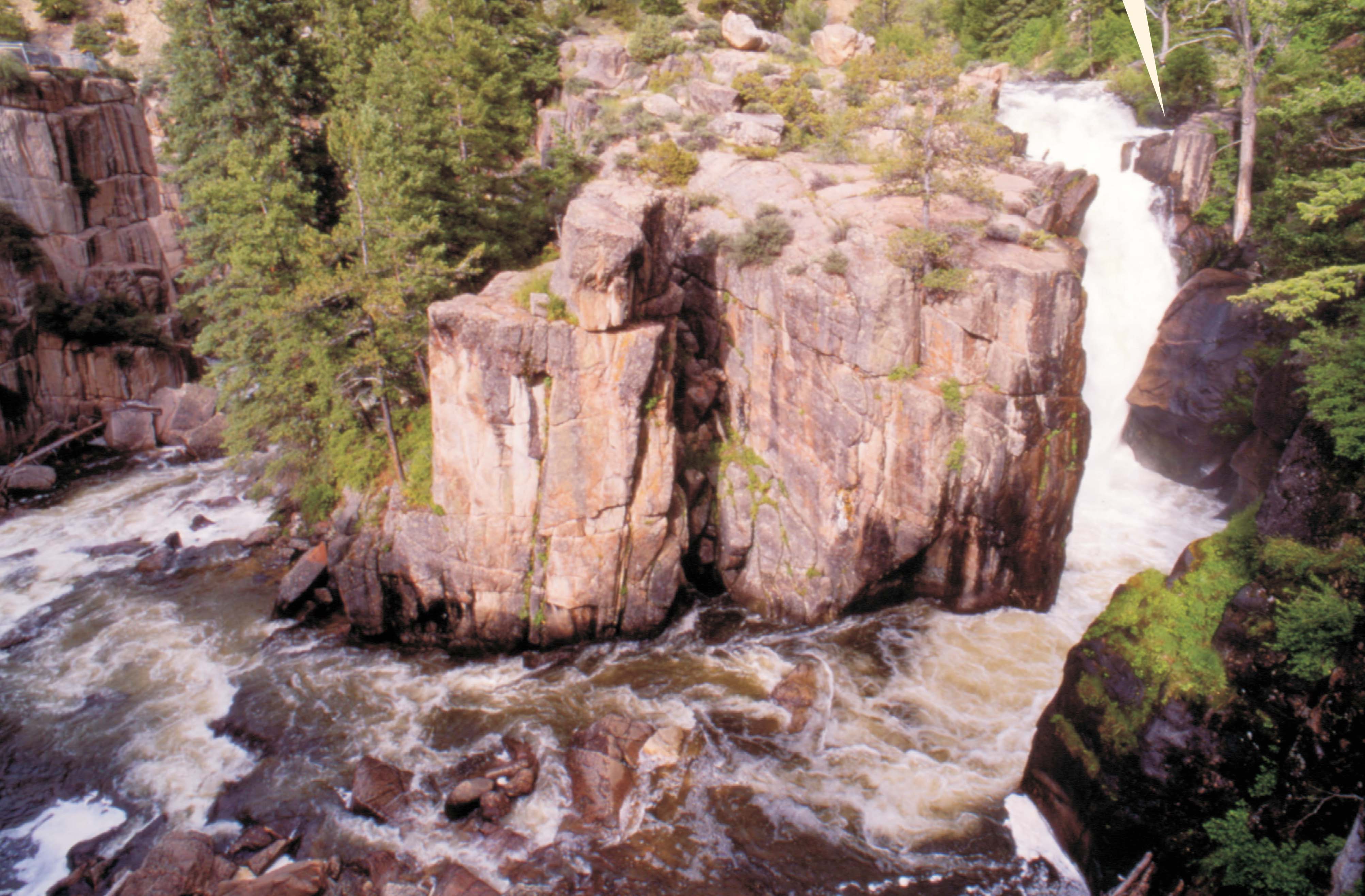 Photo of Shell Falls waterfall and creek
