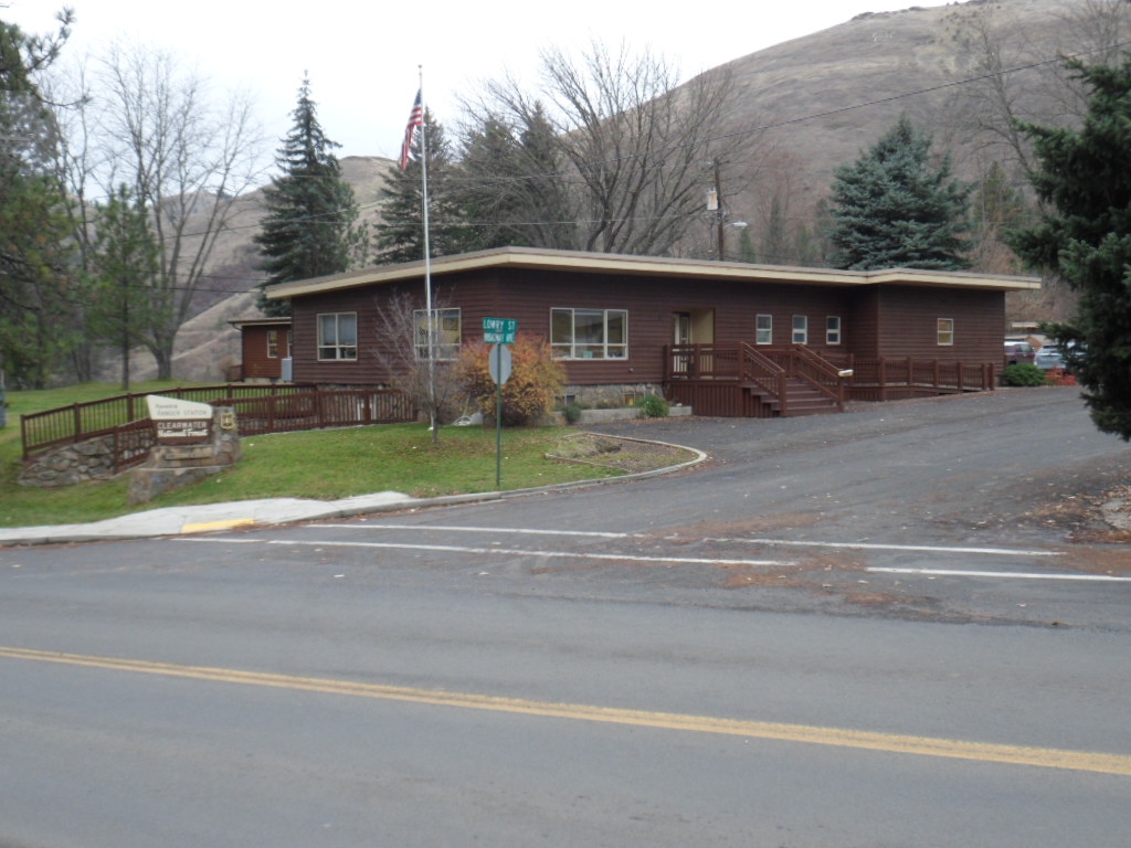 The Forest Service office in Kooskia