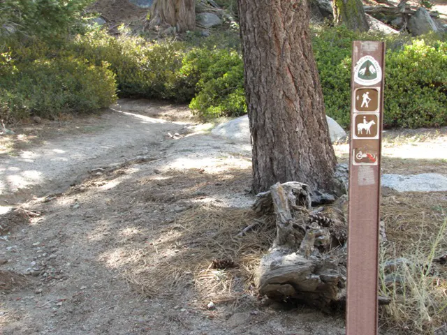 This is the trailhead for the Fuller Ridge Trail on the San Jacinto Ranger District