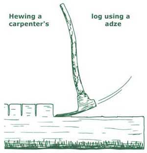 Image of a Carpenter's adze