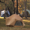 Visitors enjoy the fall colors while enjoying camping opportunities on the National Forests in North Carolina which feature gentle mountain slopes that stretch for miles
