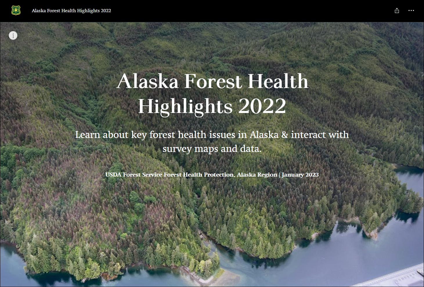 Alaska Forest Health Highlights 2022