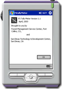 A rotation of pictures showing the FSTallyMeter software's views.