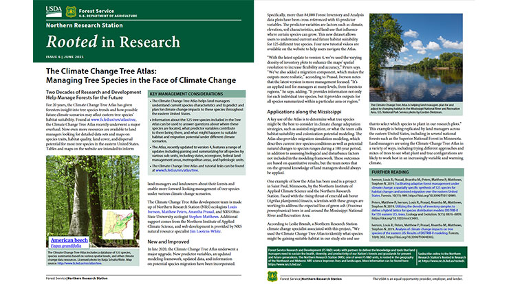 A recent issue of Rooted in Research.