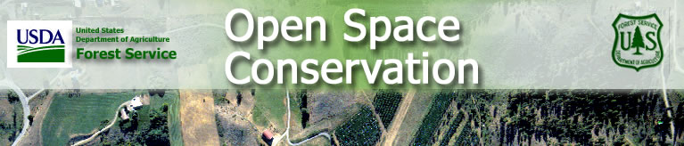 Forest Service Open Space Conservation banner