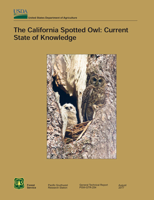 The California Spotted Owl: Current State of Knowledge. Gen. Tech 