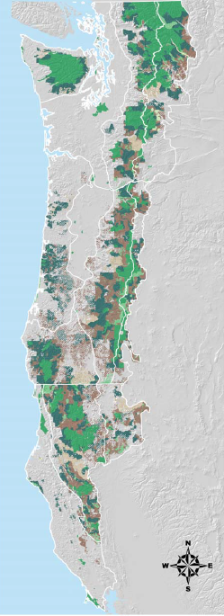 NW Forest Plan land use allocations 2002