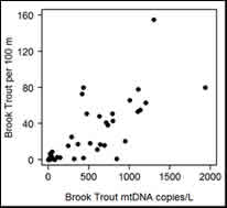 Brook Trout eDNA graph