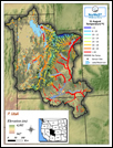 Utah - Perennial stream temperature map