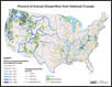 National forest contributions to streamflow