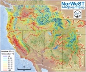 Image of a northwest US Map.