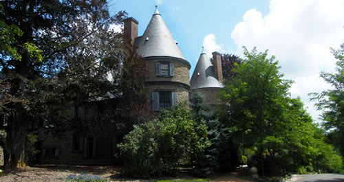 A photo of Grey Towers in Milford, Pennsylvania