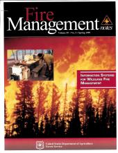 Cover of Fire Management Today Volume 59, Issue 02