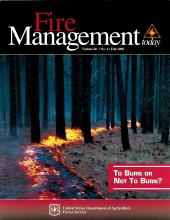 Cover of Fire Management Today Volume 60, Issue 04