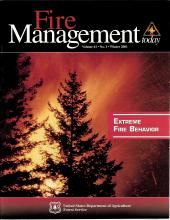 Cover of Fire Management Today Volume 61, Issue 01
