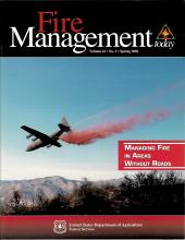 Cover of Fire Management Today Volume 61, Issue 02