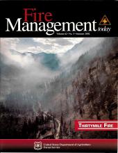 Cover of Fire Management Today Volume 62, Issue 03