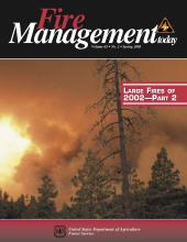 Cover of Fire Management Today Volume 65, Issue 02