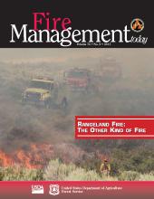 Cover of Fire Management Today Volume 74, Issue 02
