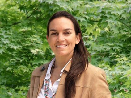 Serra Hoagland, a research biologist with the USDA Forest Service, is only the third Native American woman to receive a doctorate in forestry. (USDA Forest Service photo) 