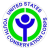 The logo of the Youth Conservation Corps.