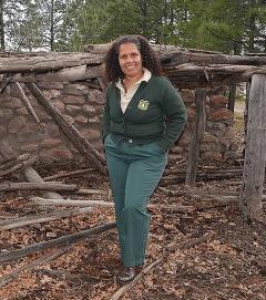 A Forest Service employee