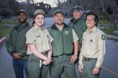Group of Forest Service Realty Specialists pose for a photo
