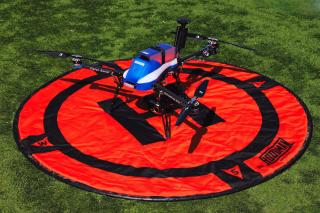 Vision Aerial Switchblade Elite drone on a marked landing pad.