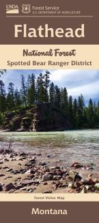 Spotted Bear Ranger District map