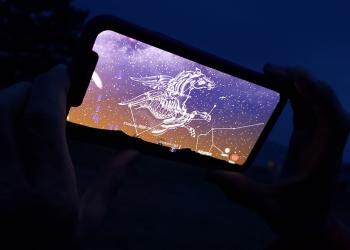 Flag - MW Night Sky by Brad Block