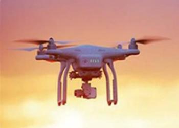 Drone Flying for FLAG CARD