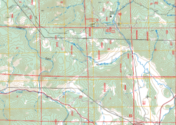 Topographical Maps Card