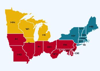 tribal sub-regions map
