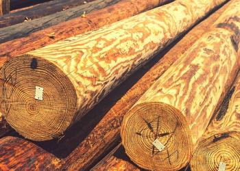 Stack of poles