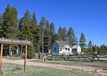 Paradise Guard Station. Ashley NF, Vernal RD.