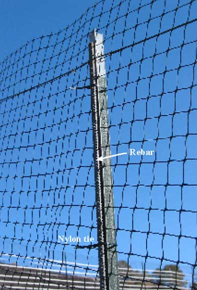 How to Attach Plastic Mesh to Different Posts and Materials