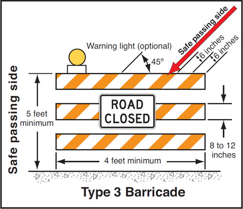 highway barricade types