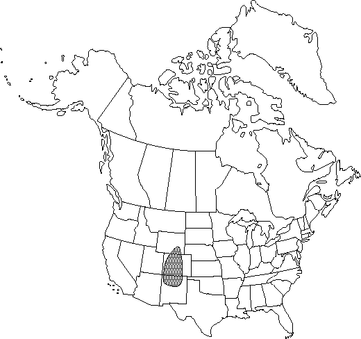 Map of the range of Aquilegia coerulea var. coerulea in North America.