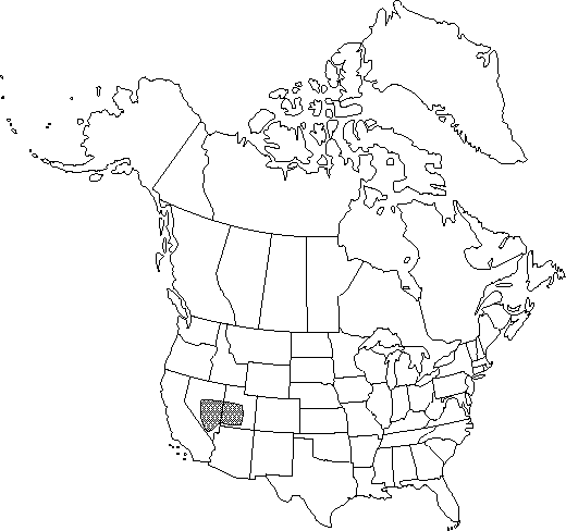 Map of the range of Aquilegia scopulorum in North America.